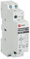 Контактор модульный EKF PROxima КМ 1п 1НО+1НЗ 25А 230В АС картинка